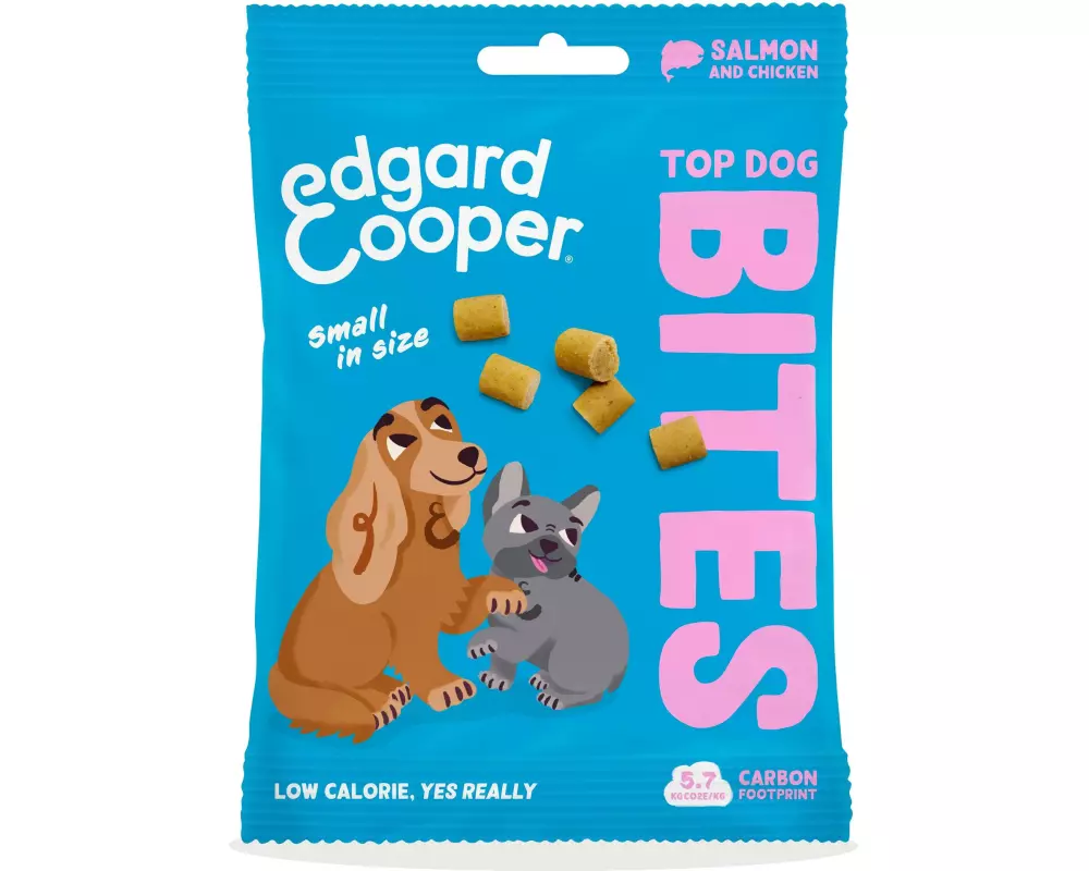 Edgard & Cooper Snack Bites Lachs und Huhn Small 50 g
