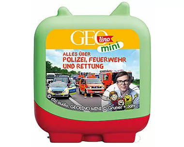 Clever Tonie. GEOLINO MINI: Alles über Polizei, Feuerwehr und Rettung