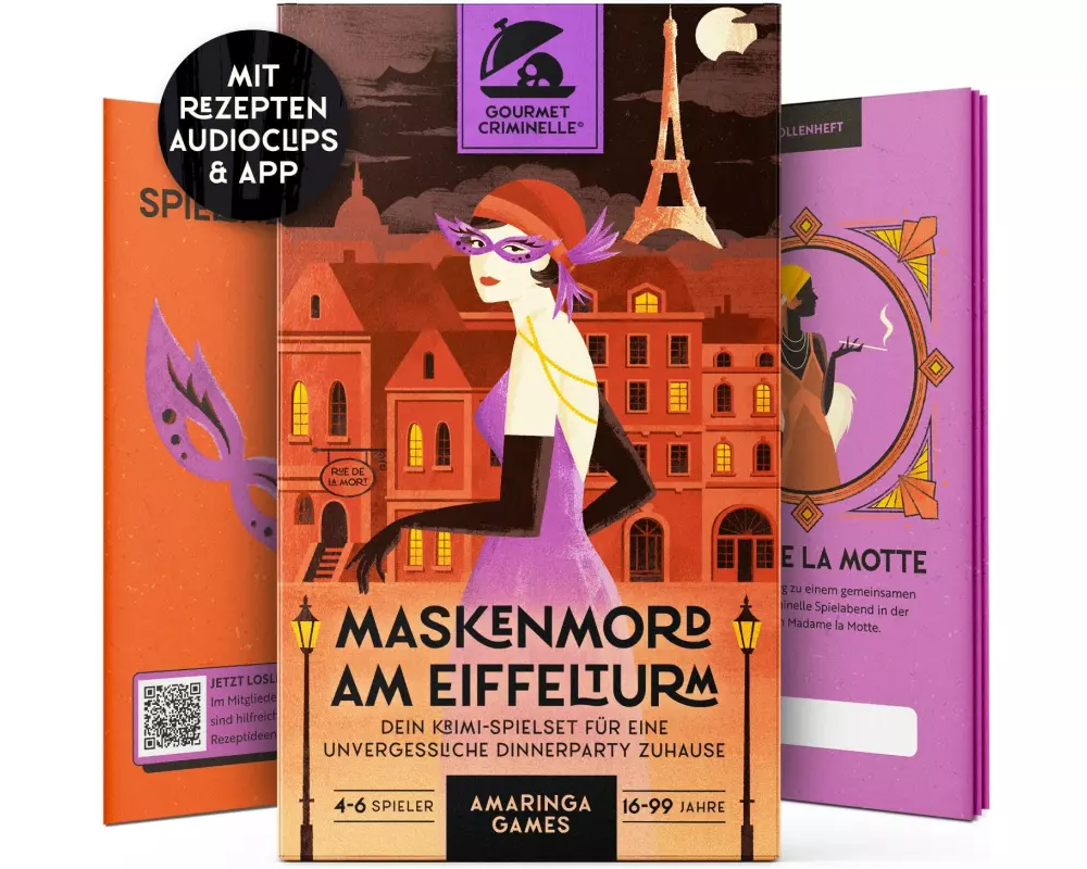 Gourmet Criminelle Maskenmord am Eiffelturm -DE-