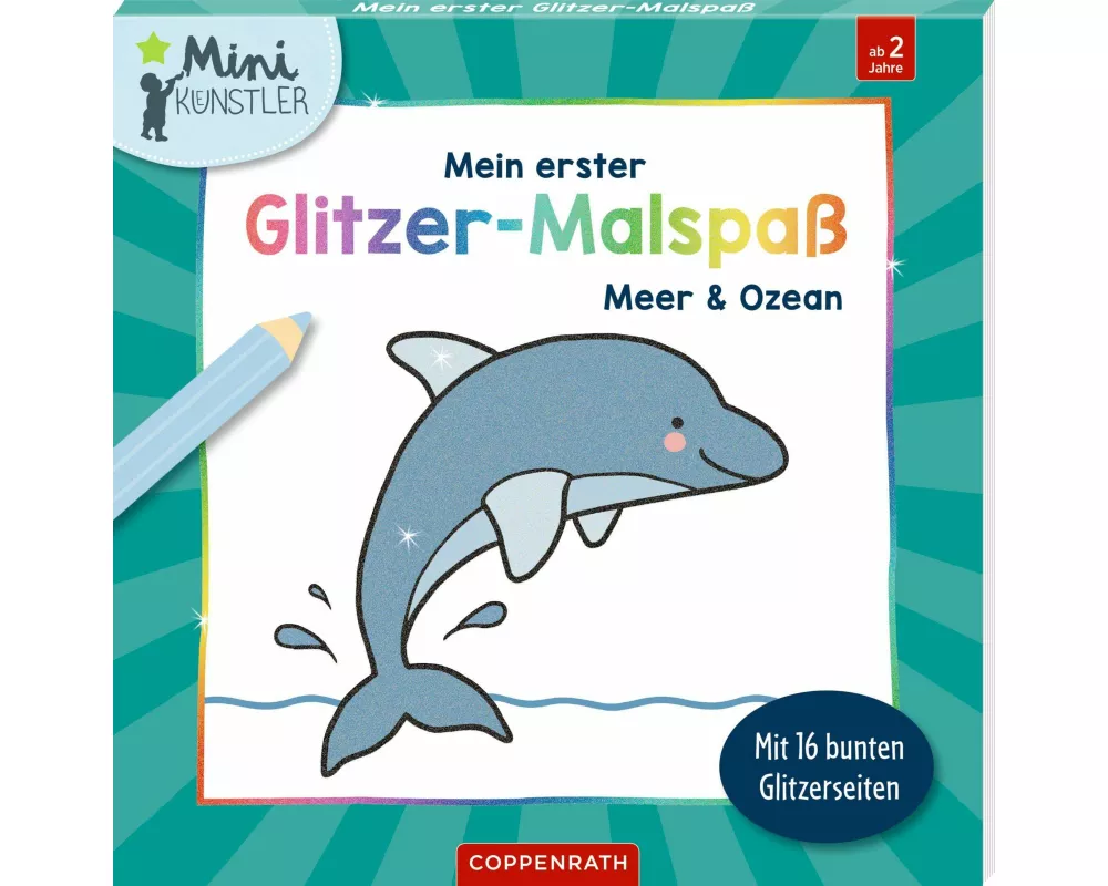 Mein erster Glitzer-Malspaß – Meer und Ozean