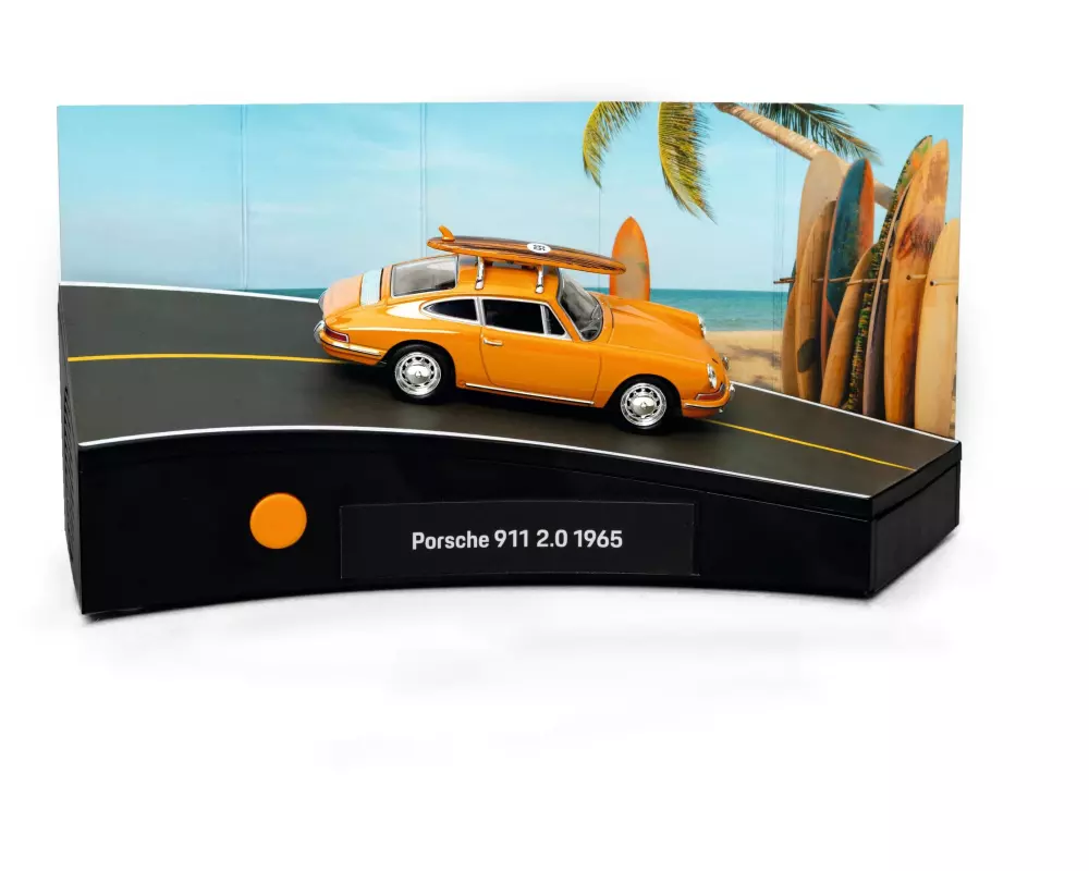 Franzis Adventskalender Porsche 911 Turbo DE/EN, Bahamagelb