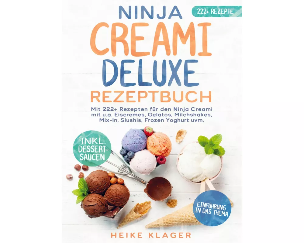 Ninja Creami Deluxe Rezeptbuch