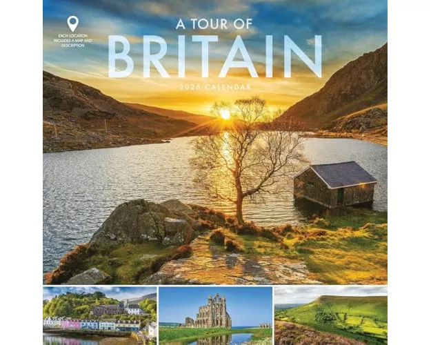 Tour Of Britain Wiro Wall Calendar 2026