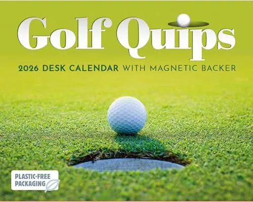 Golf Quips Mini Box Calendar 2026
