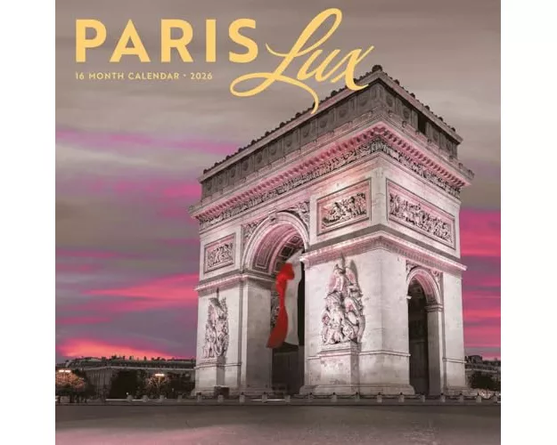 Paris Lux Square Wall Sunday Start Calen