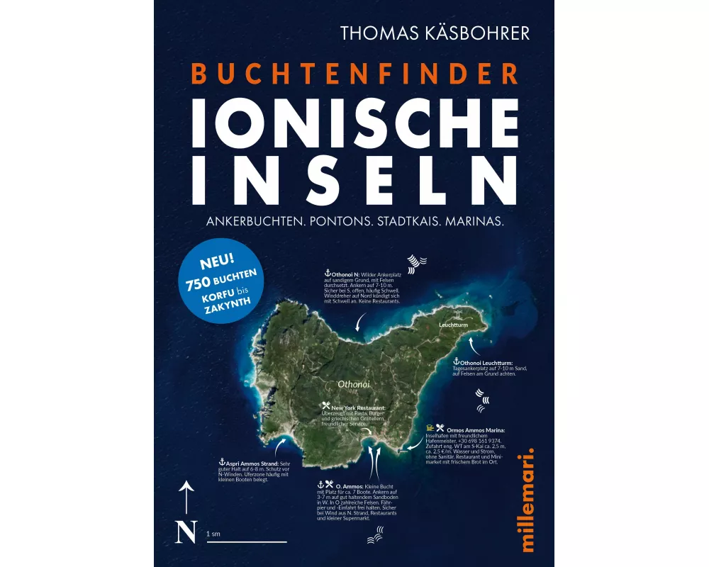 Buchtenfinder Ionische Inseln - Ausgabe 2025