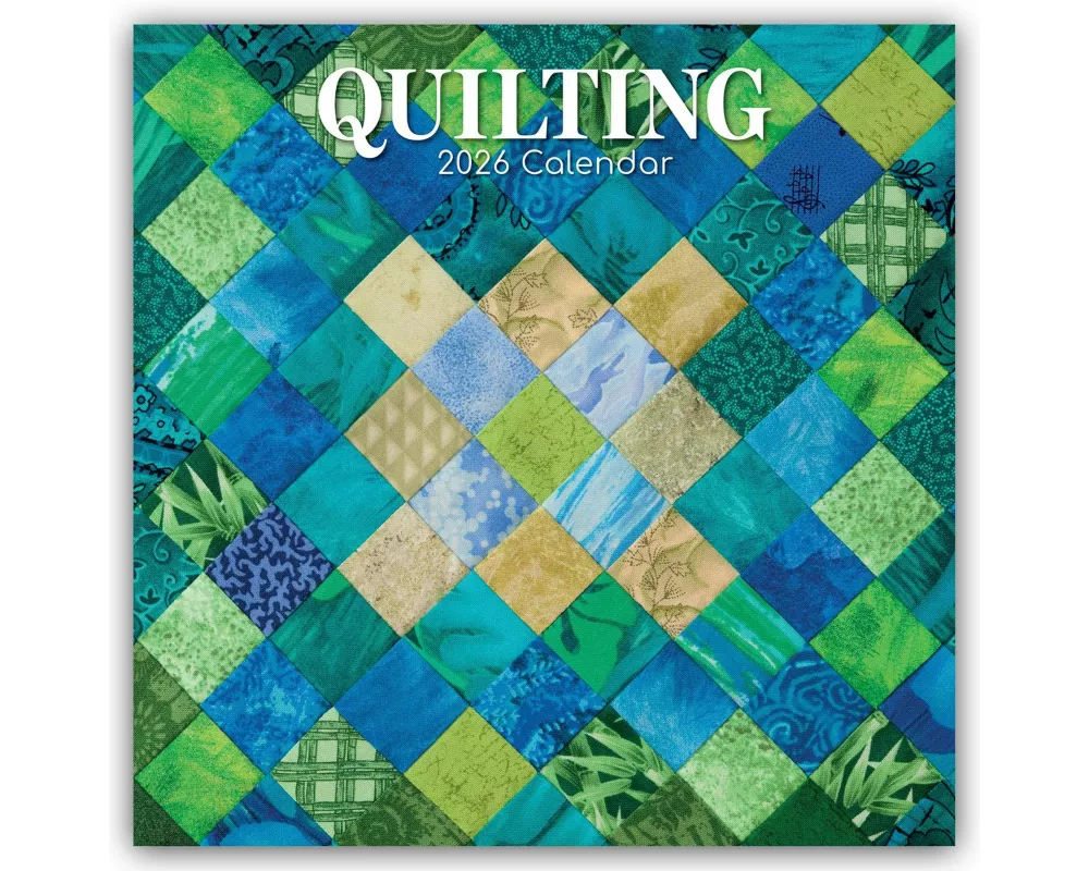 Quilting - Quilten 2026 - 16-Monatskalender