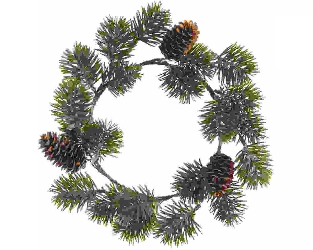 Tannenkranz mit Zapfen Ø 30cm