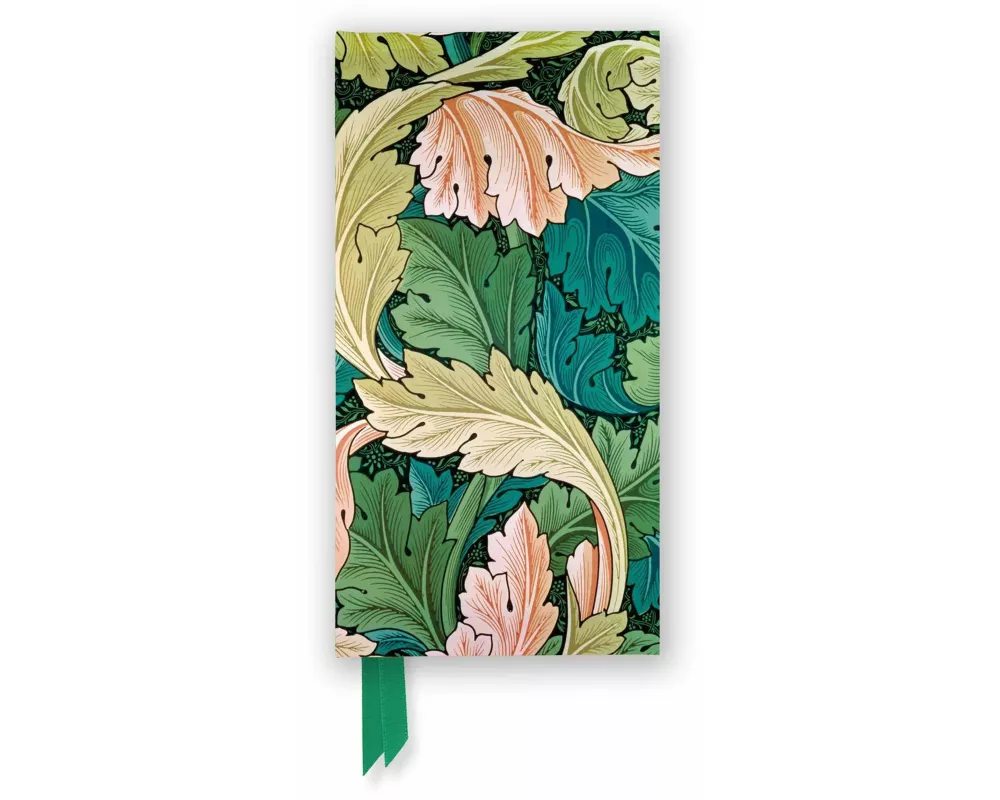 William Morris: Acanthus (Foiled Slimline Journal)