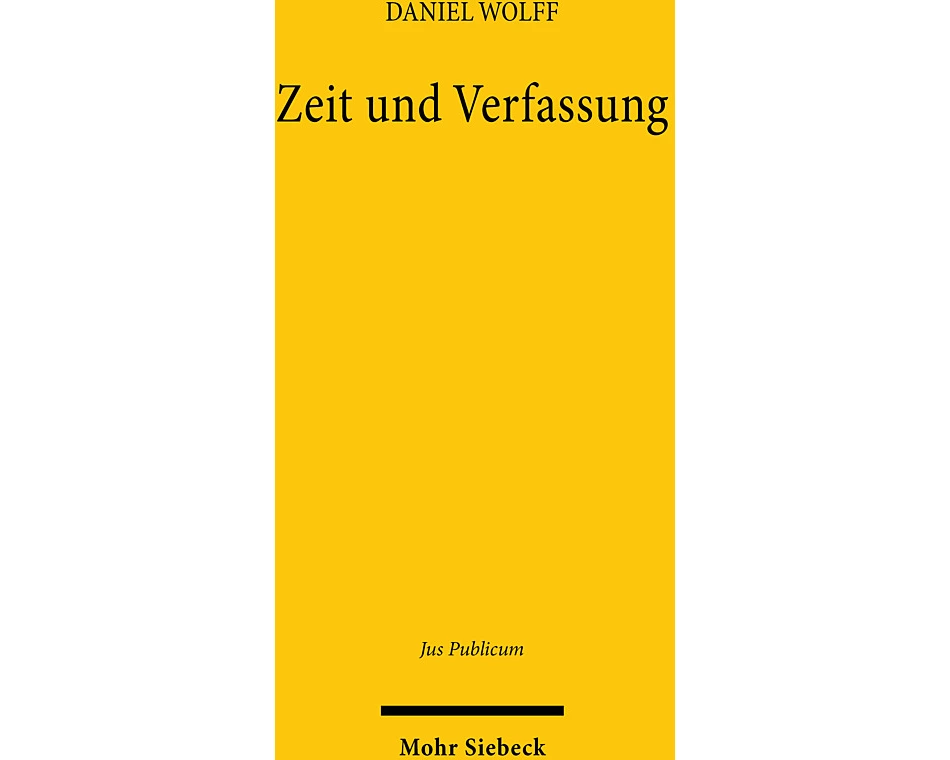 Zeit und Verfassung