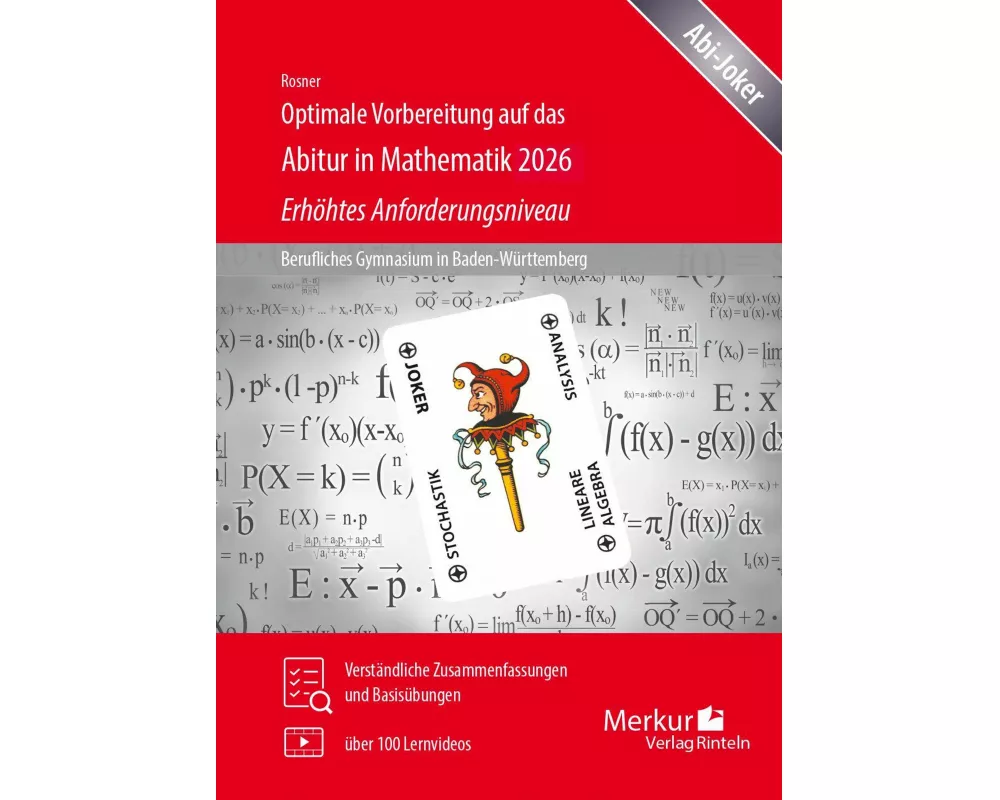 Optimale Vorbereitung auf das Abitur in Mathematik 2026 - Erhöhtes Anforderungsniveau