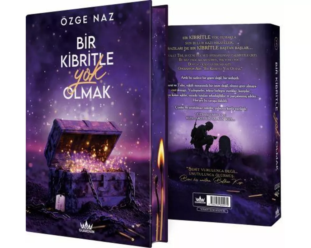 Bir Kibritle Yok Olmak 3 Ciltli, Yan Boyamali