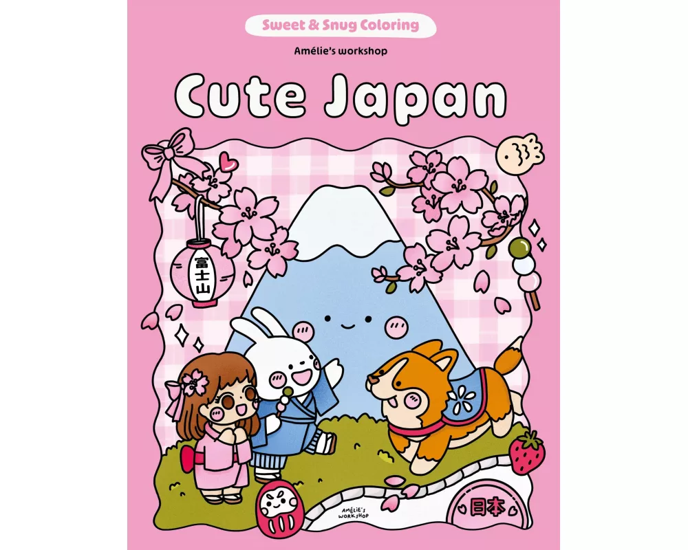 Sweet & Snug Coloring: Cute Japan