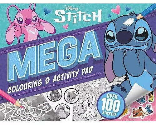 FSCM: Disney Stitch: Mega Colouring & Activity Pad