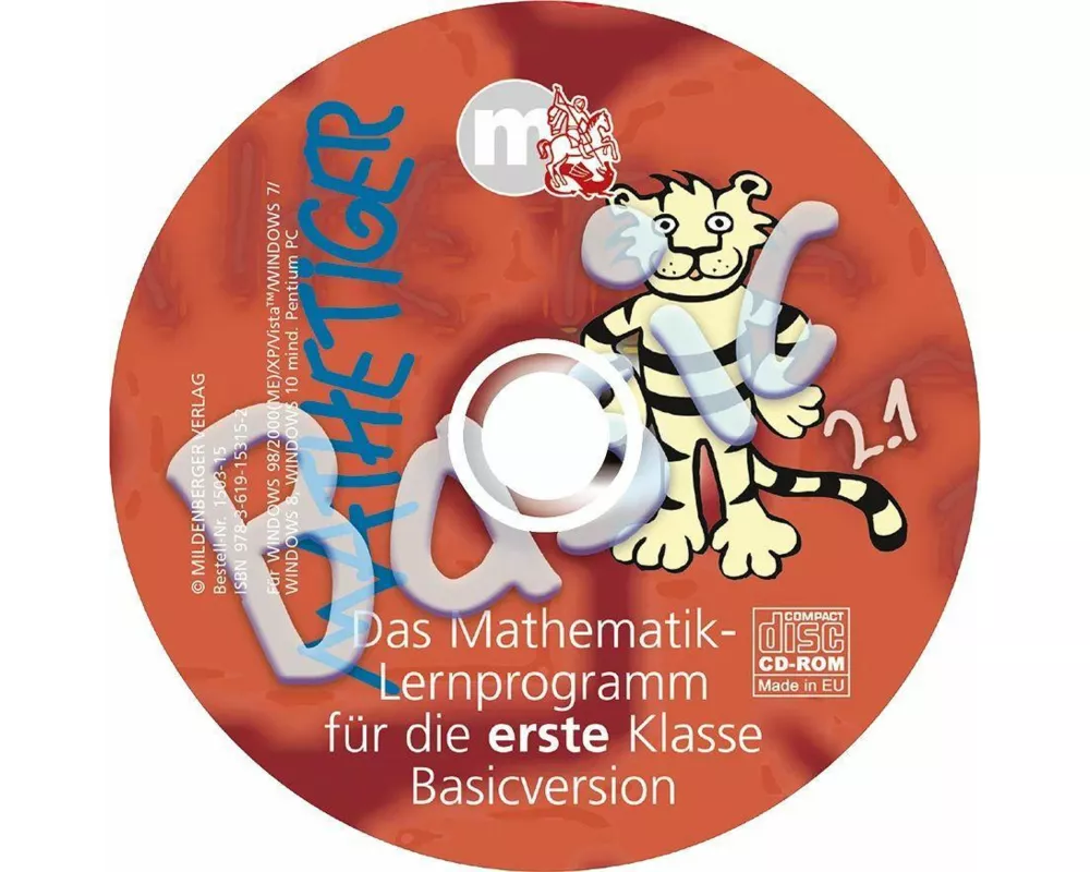 Mathetiger Basic 1 Version 2.0. CD-ROM. Bayern