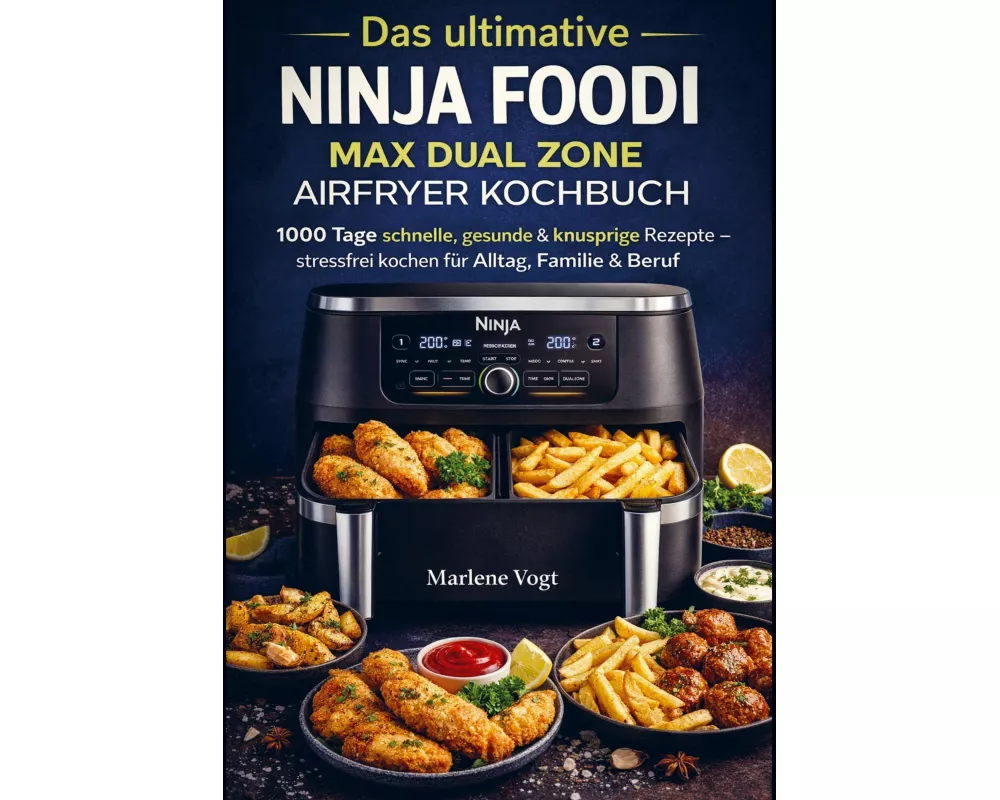 Das ultimative Ninja Foodi MAX Dual Zone Airfryer Kochbuch