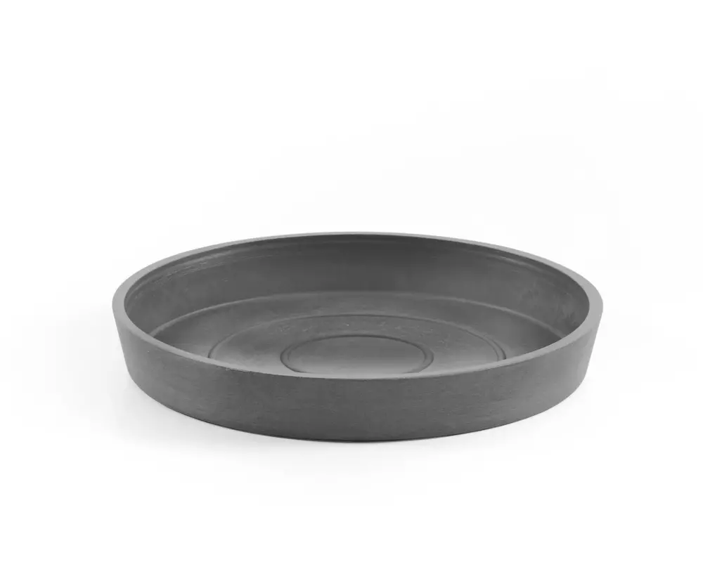 Ecopots Unterteller Rund 40 Grau