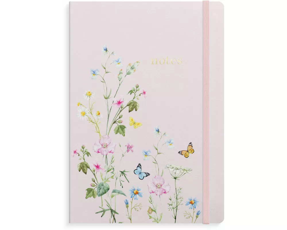Burde Notizbuch Deluxe B5 Pink Meadow