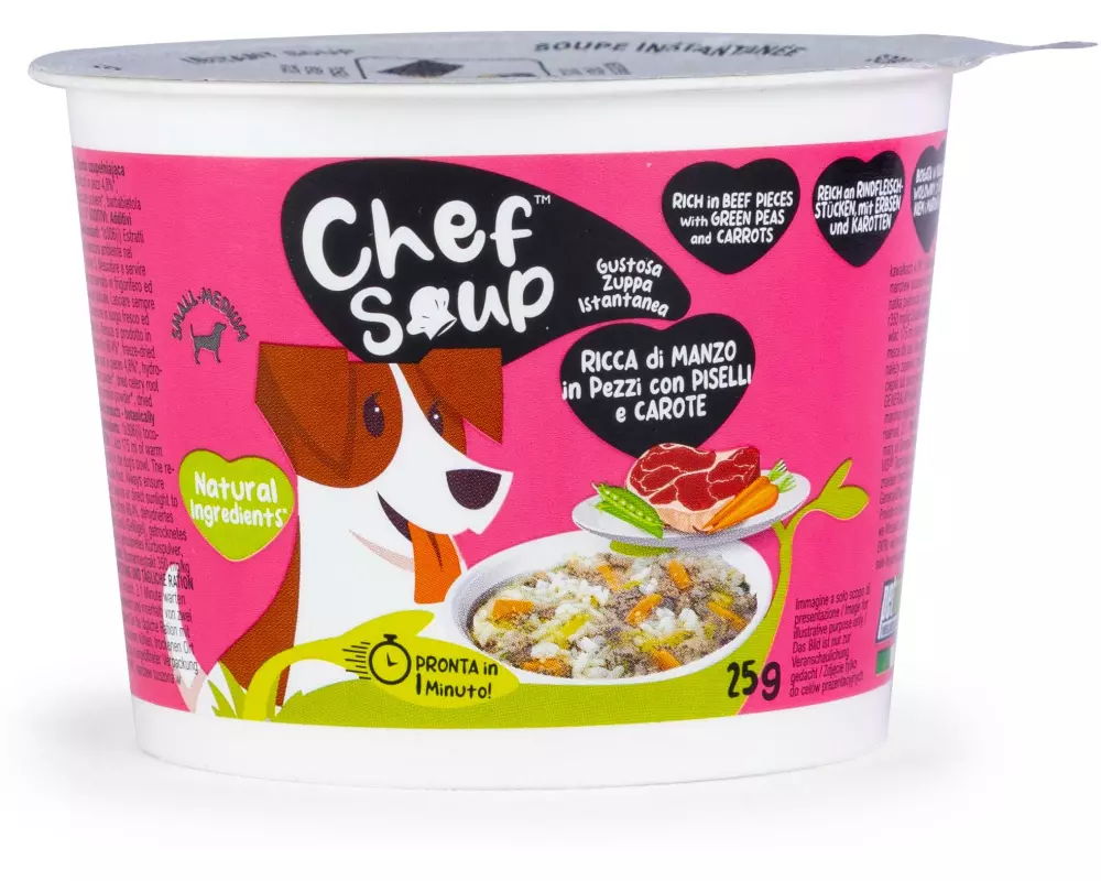 Chef Soup Rind, Erbse, Karotte 25 g