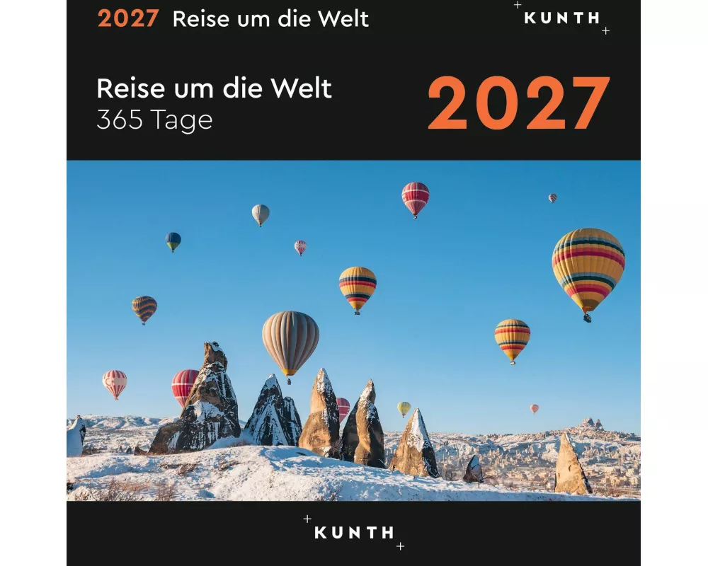 Reise um die Welt - KUNTH 365-Tage-Abreißkalender 2027