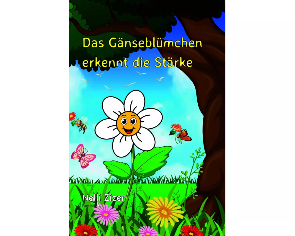 Das Gänseblümchen erkennt die Stärke