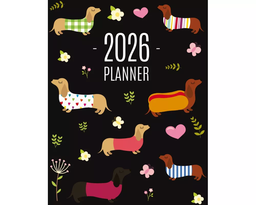 Dachshund Planner 2026