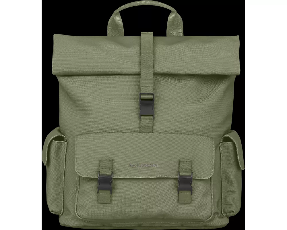 Moleskine Rolltop Rucksack GrÜn The Legendary