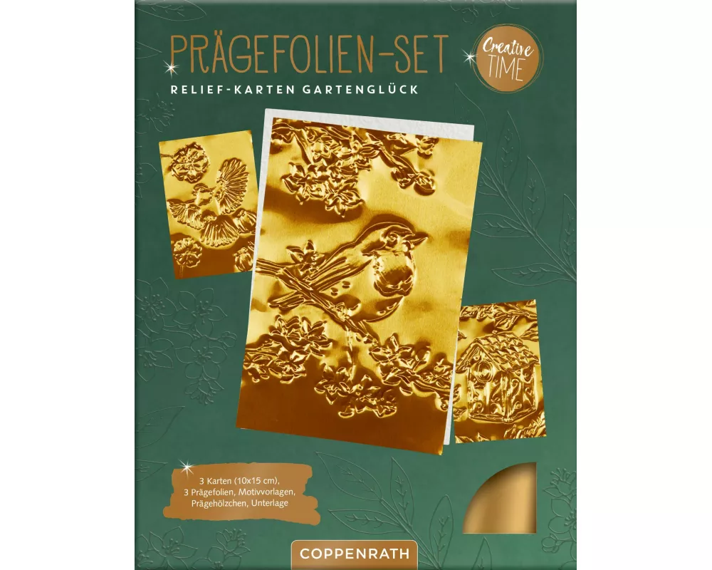 Prägefolien-Set Relief-Karten