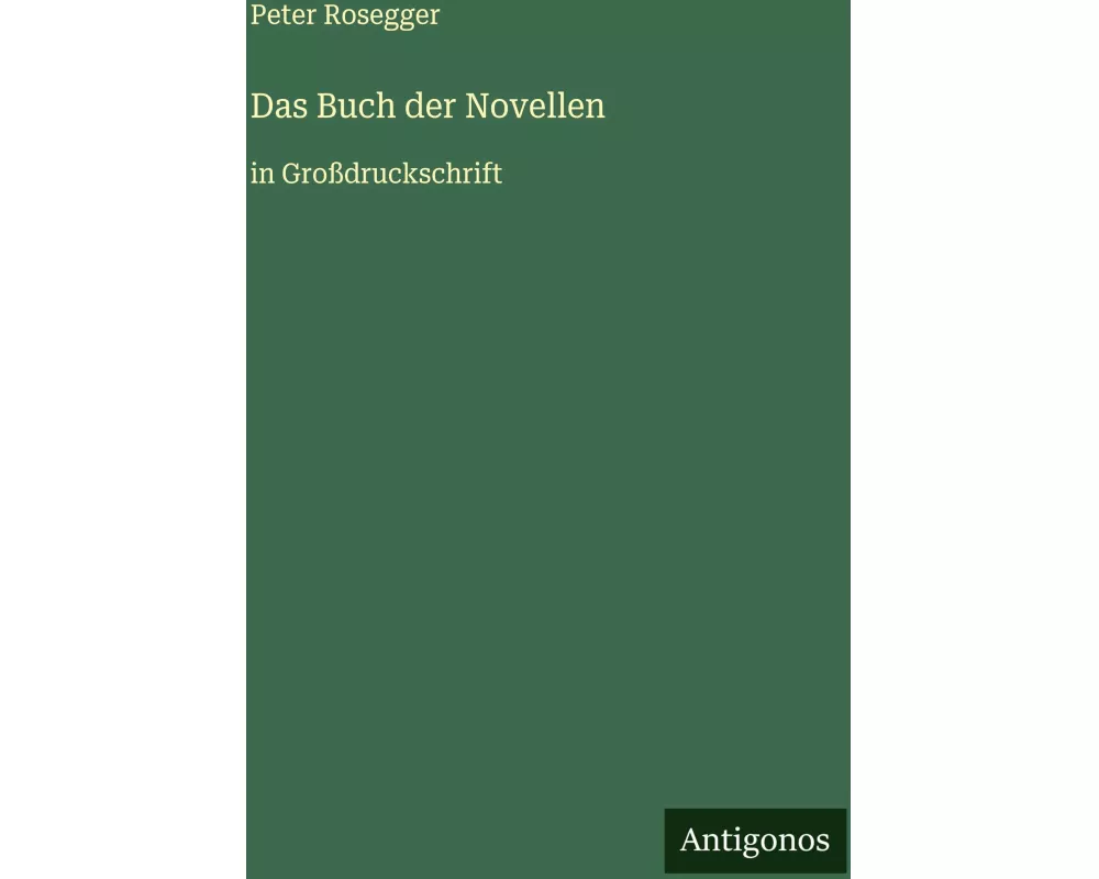 Das Buch der Novellen