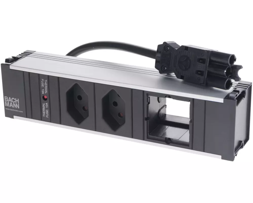 Bachmann Einbausteckerleiste CONI 2x T13, 1x ABD