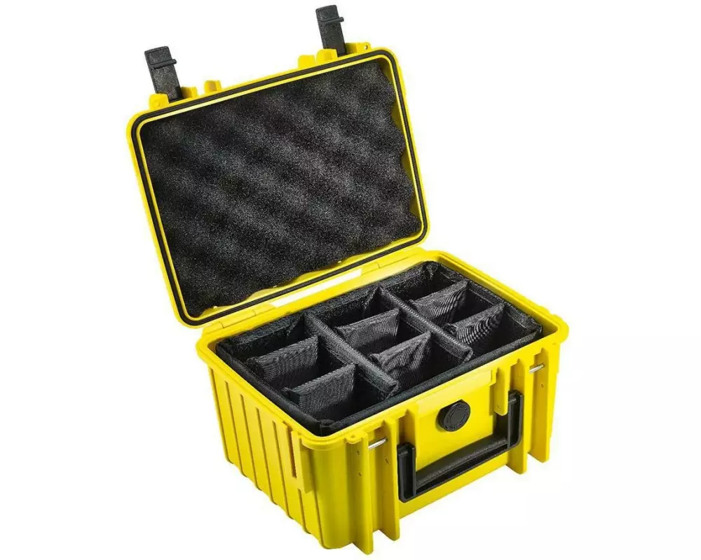 B&W Outdoor-Koffer Typ 2000 RPD Gelb