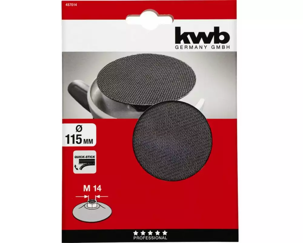 kwb Adapter Haftstützteller 115 mm