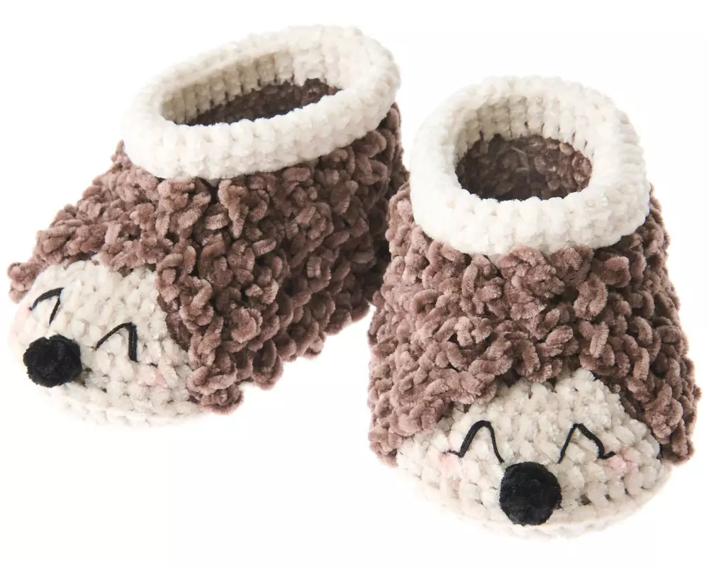 Rico Design Häkelset Ricorumi Babyschuhe, Igel