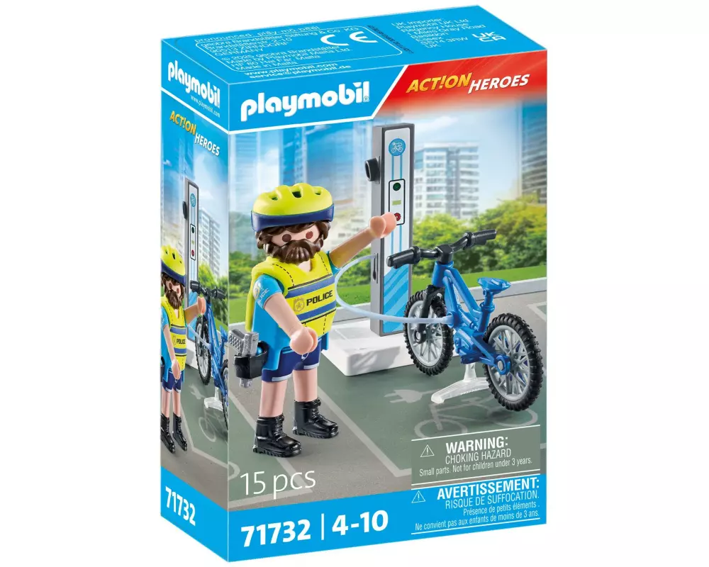 Playmobil Action Heroes Polizei Fahrradstreife 71732
