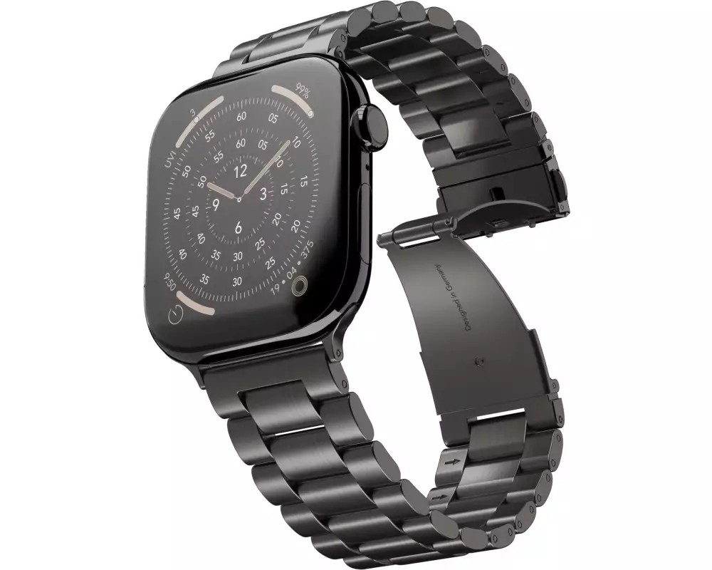 Vonmählen Armband Link Bracelet 3 44/45/46/49 mm Granitgrau