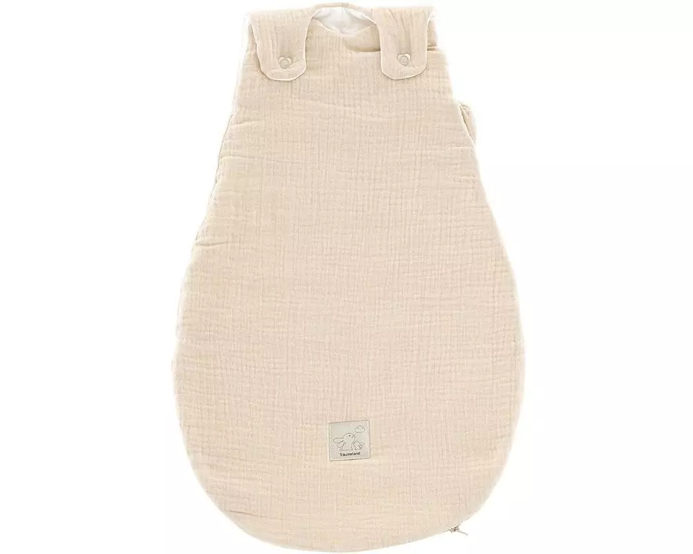 Träumeland Baby-Ganzjahresschlafsack Lieb BWM Beige Gr. 62/68
