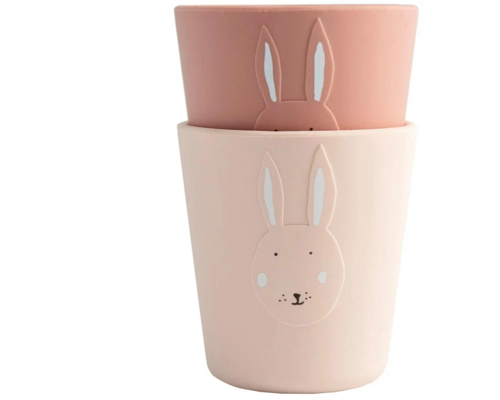 Trixie Kindertrinkbecher 2er Set Hase