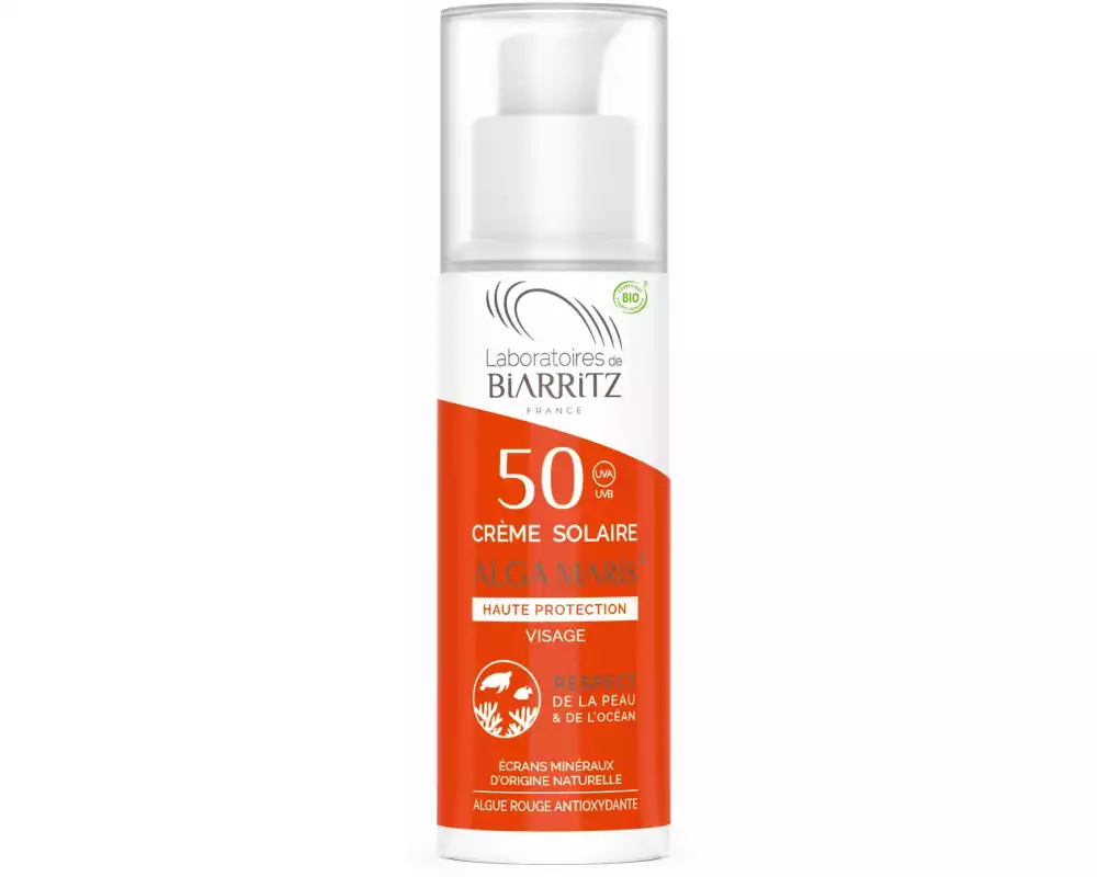 Laboratoires de Biarritz Sonnencrème Gesicht ohne Duft LSF 50 50 ml