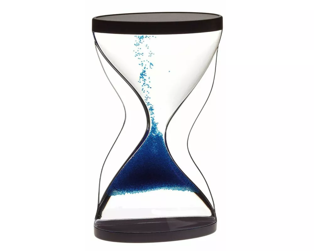 TFA Dostmann Sanduhr 11.7 cm, Schwarz/Blau