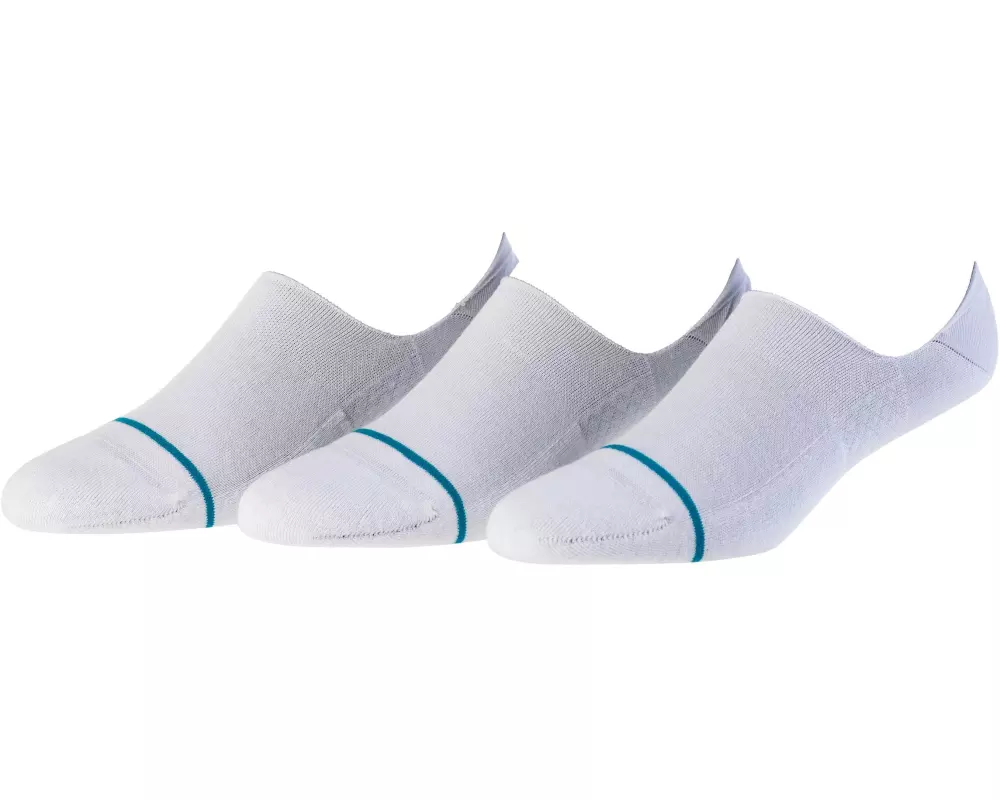 STANCE Socken Icon No Show Weiss 3er-Pack