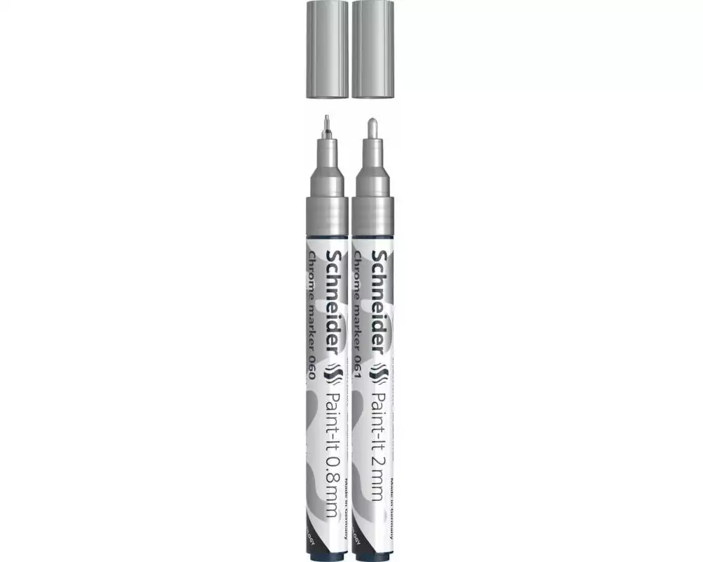 Schneider Chrommarker Set mit zwei Stiften