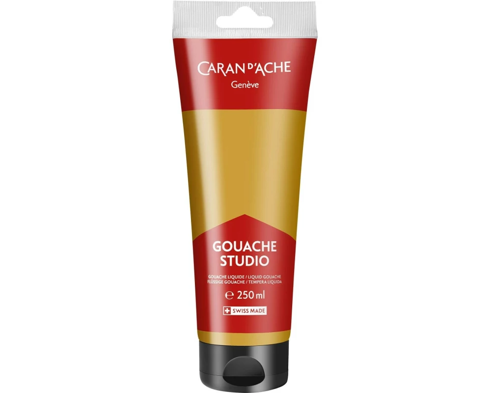 Caran d'Ache Wasserfarbe Gouache Studio 250 ml, Ocker