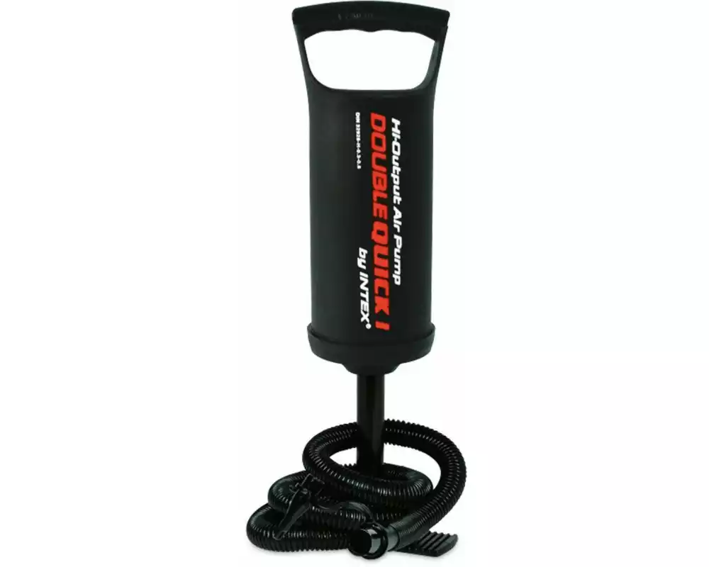 Intex Handpumpe Double Quick I Schwarz