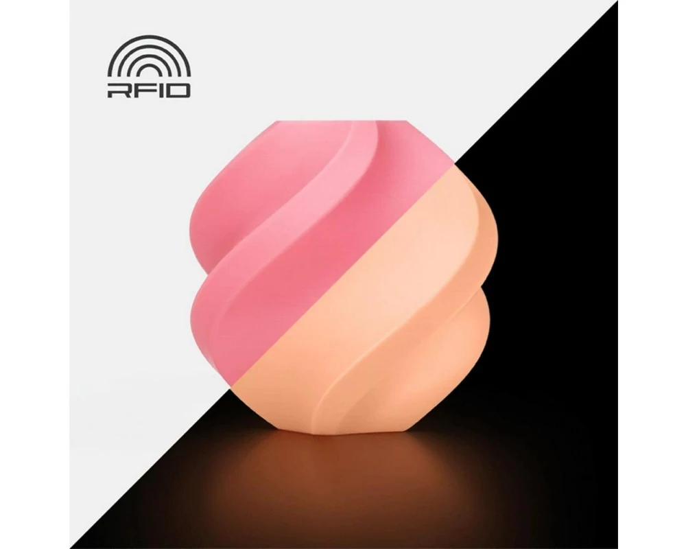 Bambu Lab Glow PLA 1.75 mm 1000 g Rosa