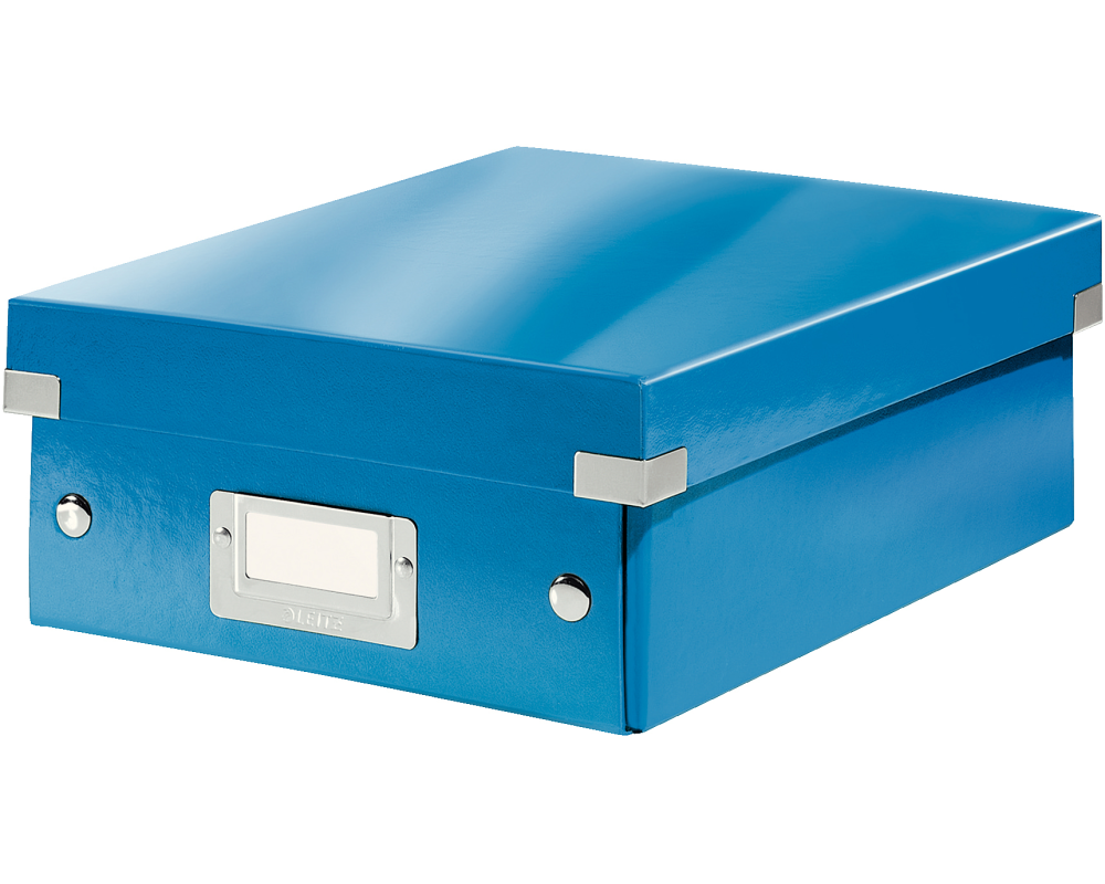 LEITZ Click&Store WOW Org.box S 60570036 blau 220x100x285mm