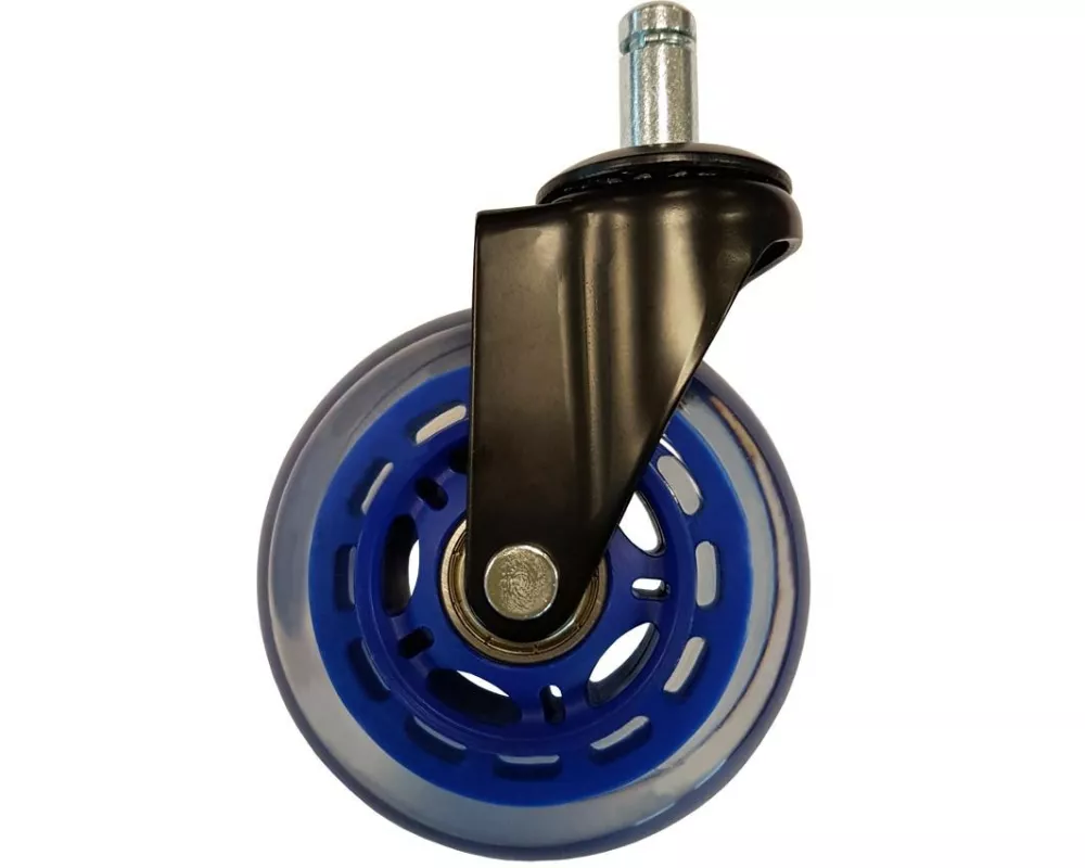 LC-Power Gaming Stuhlrollen 5er Set Dunkelblau