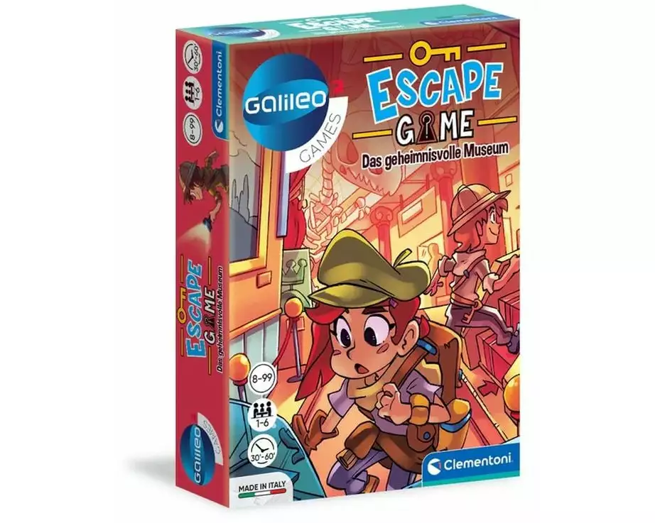 Clementoni Escape Game – Geheimnisvolle Museum