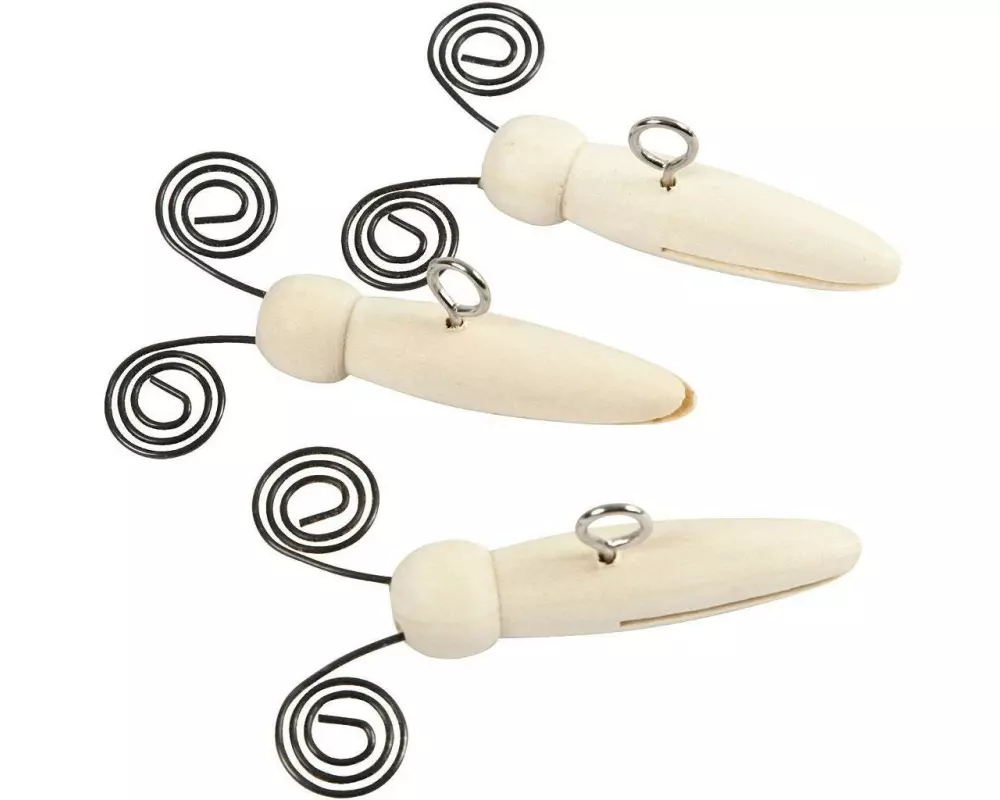 Creativ Company Holzartikel Schmetterling 5 Stück