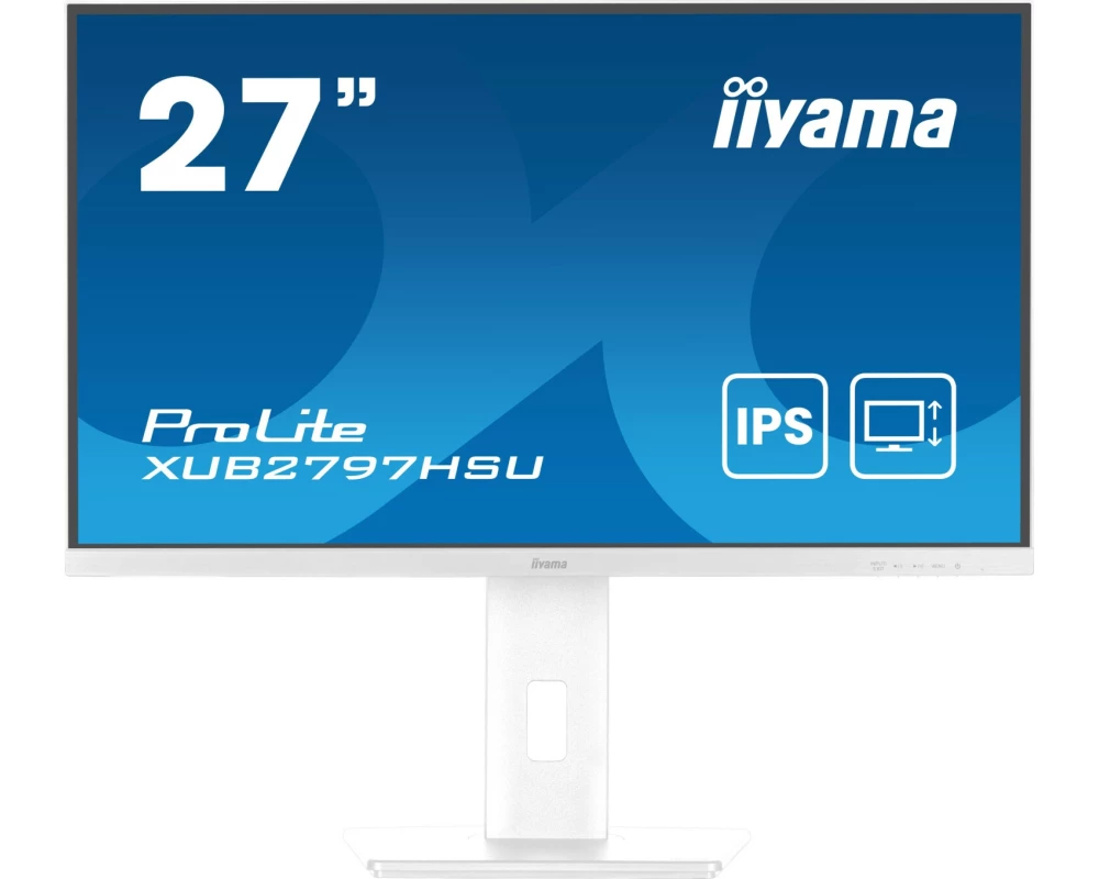 iiyama ProLite XUB2797HSU-W2 PC Flachbildschirm 68,6 cm (27") 1920 x 1080 Pixel Full HD LED Weiß
