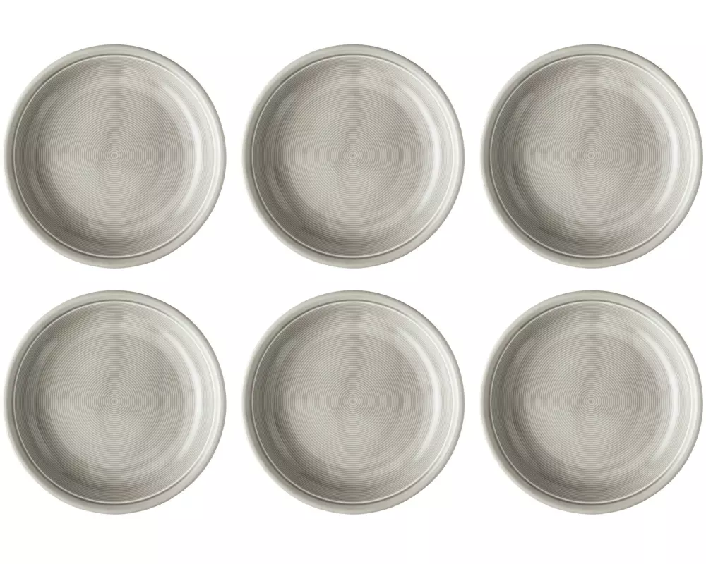 THOMAS Suppen- & Pastateller Trend 6 Stück,Grau, 22 cm